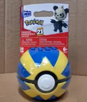 MEGA CONSTRUX POKEMON SERIES 21 PANCHAM 26 PIECE BUILDING FIGURE