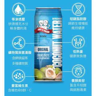 健康本味 AMY&BRIAN 100%純椰子水 520ml [TH721332]