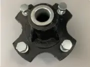 Replacement 4-Bolt Tailwheel Cast Hub with 1" Bushings