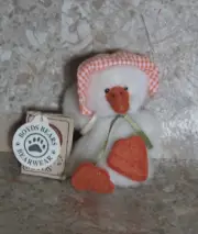 Boyds Mini Lula Quackenwaddle Duck Ornament Plush 3" Style #561930