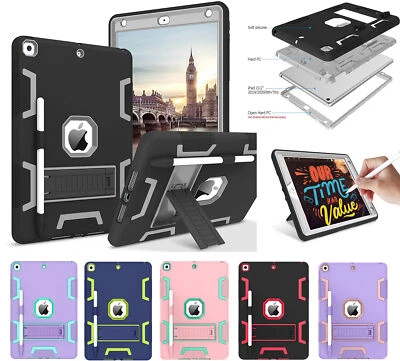Case For iPad 7th/8th/9th Generation 10.2" Rugged Shockproof Heavy Duty Cover