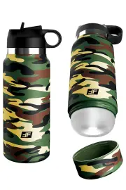 PDX Plus Fap Flask Happy Camper 9.4" Discreet Water Bottle Stroker