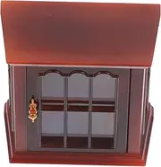 ERINGOGO Miniature House Furniture 1:12 Scale Cabinet Decorative Miniature Cabinet for Dollhouse