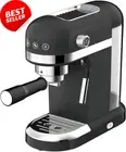 Espresso Machine Coffee Maker Latte Cappuccino Milk Frother Black