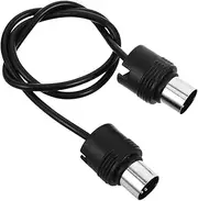 LIGIGWASH Pin Midi Cable Male to Male Dual Connector Adapter for Music Production Keyboard Electronic Piano Drum and Audio Interfaces Durable and Stable Performance