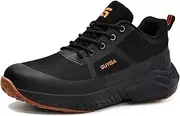 [PENXZT] Steel Toe Cap Trainers Mens Safety Shoes Non-Slip Puncture Proof Work Sneakers Lightweight Breathable Industrial Shoes