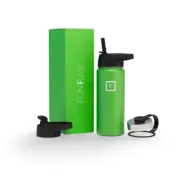 IRON °FLASK 18 oz. Wide Mouth Bottle - Kiwi Green
