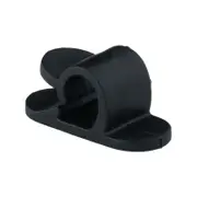 Click Round Cable Clamps - 10 Pack