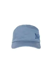 Alexander Mcqueen Logo Embroidered Baseball Cap Blue