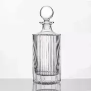 Whiskey Decanter and Glass Stopper 27 oz Square Decanter for Whiskey, Bourbon...