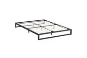 Milano Single Florence Metal Modern Platform Bed Frame Base 197x97cm Black