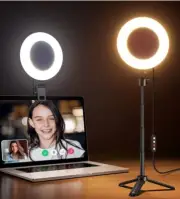BRAND NEW!Weilisi Ring Light For Laptop Or Table Top Lifetime Warranty