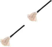 BESPORTBLE 2 pcs BBQ Basting Mop with Brush Head Ergonomic Handle for Grilling and Baking Durable Kitchen Cooking Brush for Saucing Meat and Vegetables