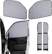 Living in a Bubble Insulated Blackout Window Covers for Mercedes Benz Sprinter Van (Driver/Passenger Door 2019-Current)
