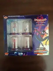 SPIDER-MAN SPIDERVERSE MILES MORALES SPIDER-HAM 4 DOMEZ MARVEL SET NEW EXCLUSIVE