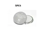 5PCS CR2025 3V Button Cell Battery Long-Lasting for Key Fob Remote LED Candle