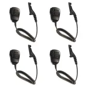 4 pcs Speaker Mic Microphone PTT for Motorola APX2000 APX6000 APX7000