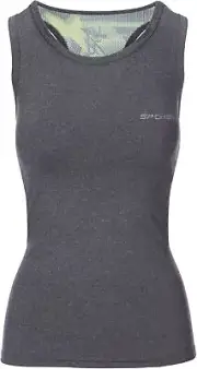 SPOKEY Women's Tank Top Fitness Sports Shirt Modo Top, Grey, M