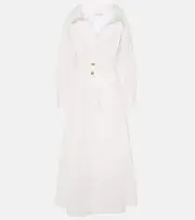 [Altuzarra] Altuzarra Isabela cotton-blend midi dress AU 12 white