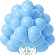 50 pcs Balloon Garland Arch Kit - 10 Inch (Baby Blue)