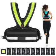 Weighted Vest for Women, Sport Running Weighted Vest with LED Reflective Belt...