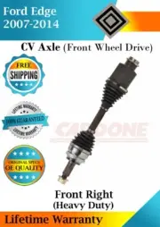 Cardone OEM Front Right CV Axle For 2007-2014 Ford Edge Turbo 2WD HD Lifetime W. (for: Ford)