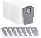8 Pack Dust Bags for Roborock Q Revo/Qrevo S/Qrevo Pro/Qrevo Plus/Qrevo Master