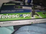 Kids Toy Telescope for Kids Includes Compass & 3 Eyepieces as Astronomy Gift