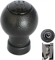 Gear Shift Knob Shifter Lever Stick Knob Bushing Dust Cover Screw Thread Fit for Suzuki Fit for Swift 2011-2017 Fit for Suzuki Fit for S Fit for Cross SX4 Fit for ALTO (Color : Screw Model black)