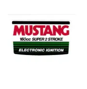 Victa MUSTANG 160cc Super 2 Stroke Vintage Mower Repro Decal