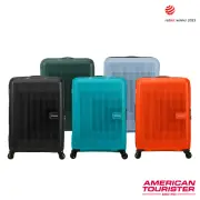 【AMERICAN TOURISTER 美國旅行者】24吋 AEROSTEP 立體漸層可擴充PP輕盈行李箱(多色可選)