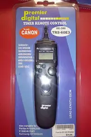 Premier Canon Timer Remote Control TRS-60E3 (RC-300)