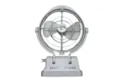 White RV & Caravan Interior Fan Caravan RV Easy to install Wall Fan with Remote