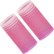 Sweat Wristbands - Elastic Sports Competitions Wrist Bands,Breathable Compression Sweatband Armband for Gym Workout