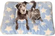 Cozy Cat Calming Blanket,Warm Kitten Blankets for Indoor Kittens - Dog Pillow for Dog Puppy Cat, Puppy Blankets for Indoor Cats and Dogs, Kitten Bed for Nervousness and Stress