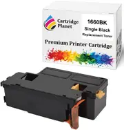 Black Compatible Toner Cartridge for Dell (1,250 Pages) for Dell C1660 C1660w