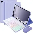 Keyboard Case for Samsung Galaxy Tab A9+/A9 Plus 11 Inch 2023 Purple