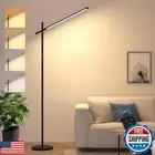 LED Corner Floor Lamp, 360°Rotating Head, Super Bright 1800LM Dimmable Minima
