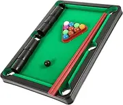 ERINGOGO 1set Mini Pool Table for Boys and Girls Competitive Billiard Game Interactive Family Plaything Parent Bond Fun Toy for Boys Leisure Snooker Table for Home