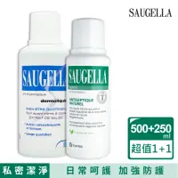 在飛比找momo購物網優惠-【SAUGELLA 賽吉兒】菁萃潔浴凝露_日用型 500ml