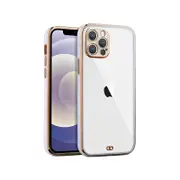 Iphone TPU Case 13 Pro Clear Soft Case Purple Case Cover