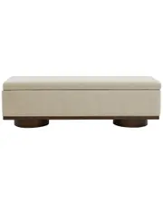 Safavieh Couture Vianna Linen Storage Bench
