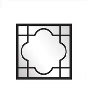 Hampton's Square Window Style Mirror 75cm x 75cm - SML