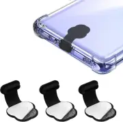 3Packs USB C Dust Plug, for Phone USB Type C Port Silicone Dust Cover Cap Protec