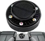 Car Perfume Diffuser,Solar Powered Long Lasting Flying Saucer-Shaped Fragrance Diffuser | Automotive Interior Accessories, Rotating Multi-Functional Dashboard Decoration Ornaments for Vehicle