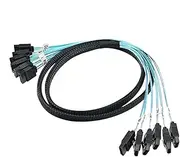 Data Cable for SSD, Flexible SSD Data Splitter Stable Hard Drive Cord, Networking Products, Computer Interconnects for Women, Men, Adult