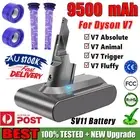 9500mAh Battery for Dyson V7 All Series V7 Absolute Animal Motorhead Fluffy SV11