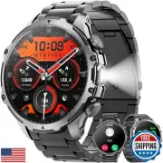Mingtawn Military Smart Watch for Men (Answer/Make Call), 1,85" HD Touch Scre