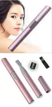 Mini Portable Electric Eyebrow Trimmer Hair Remover Women Ladies Epilator