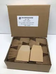 Small Paper Coin Envelopes 2x2 500 Full Box Kraft Color Collection Flips Sorting